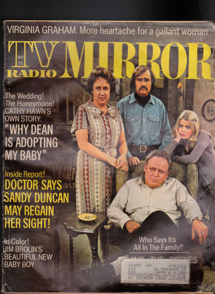 TV Radio Mirror Magazine Archie Bunker All in the Family Sandy Duncan May 1972