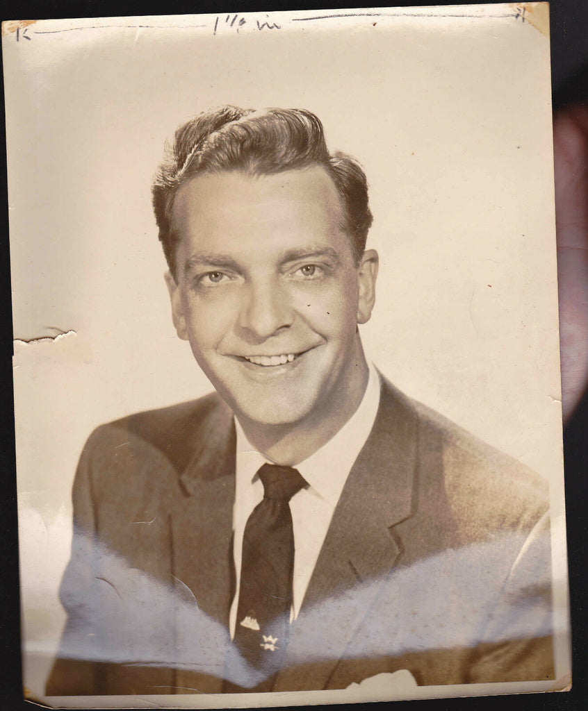Chet Huntley NBC News Anchor  7x9 B/W Photo Still