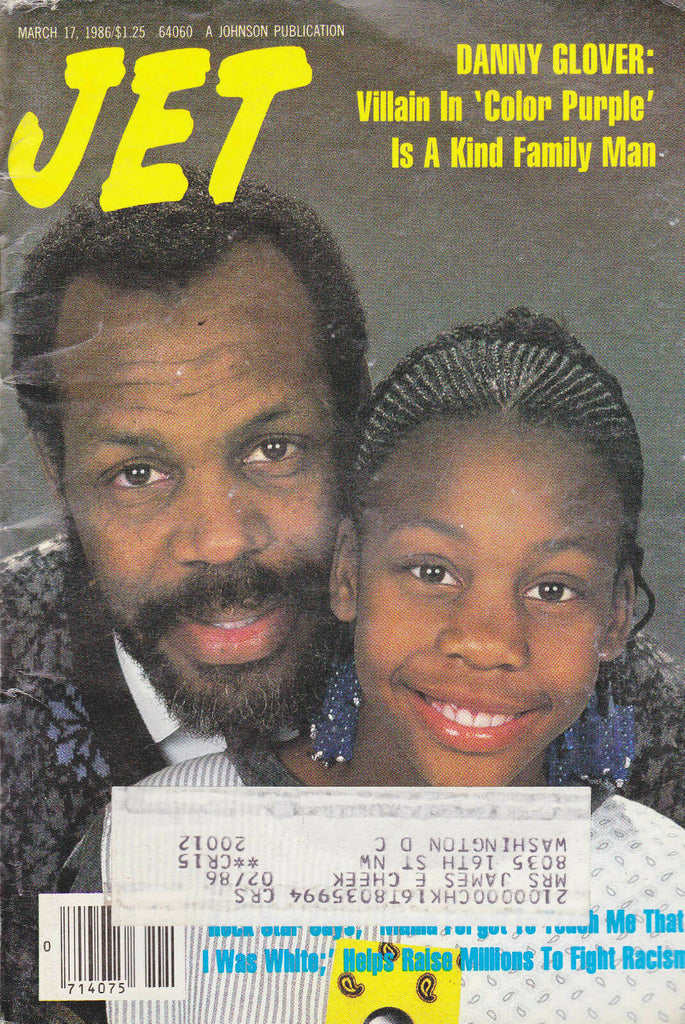 Jet Magazine  Danny Glover March 17 1986  Free USA S/H
