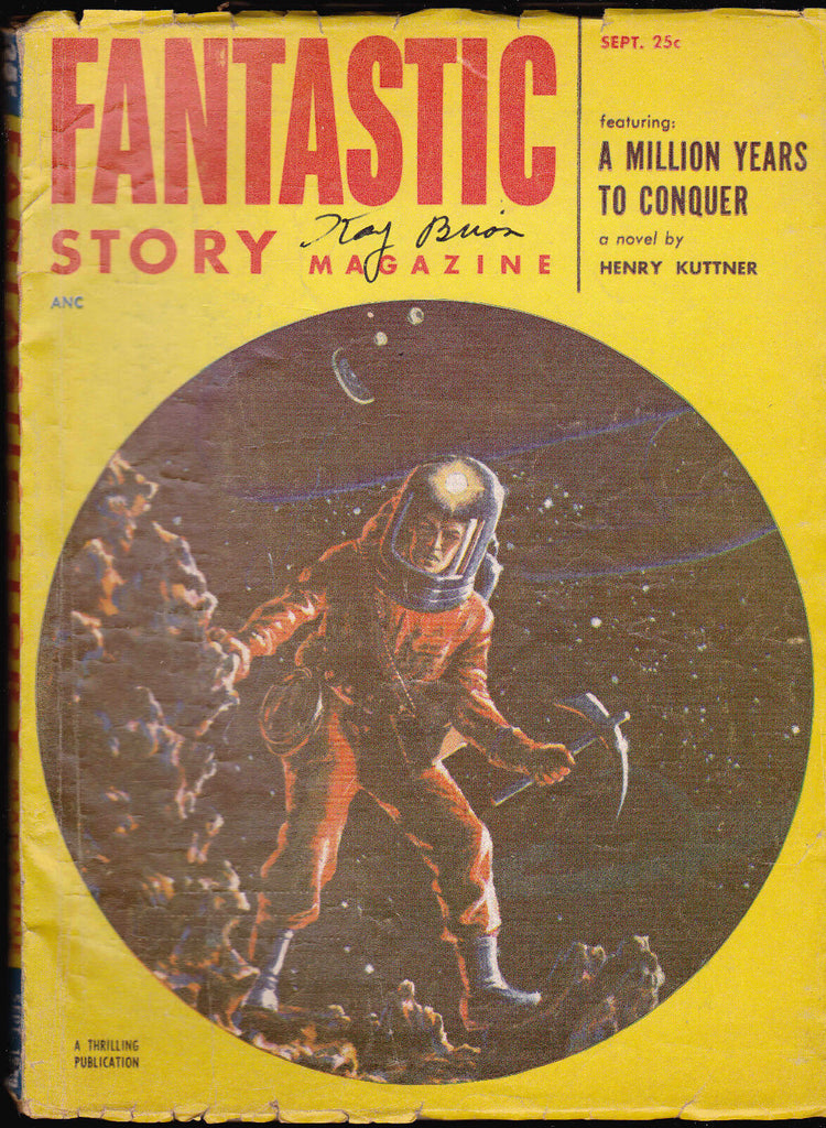 Fantastic Story Magazine Henry Kuttner Ray Cummings September 1952 Pulp