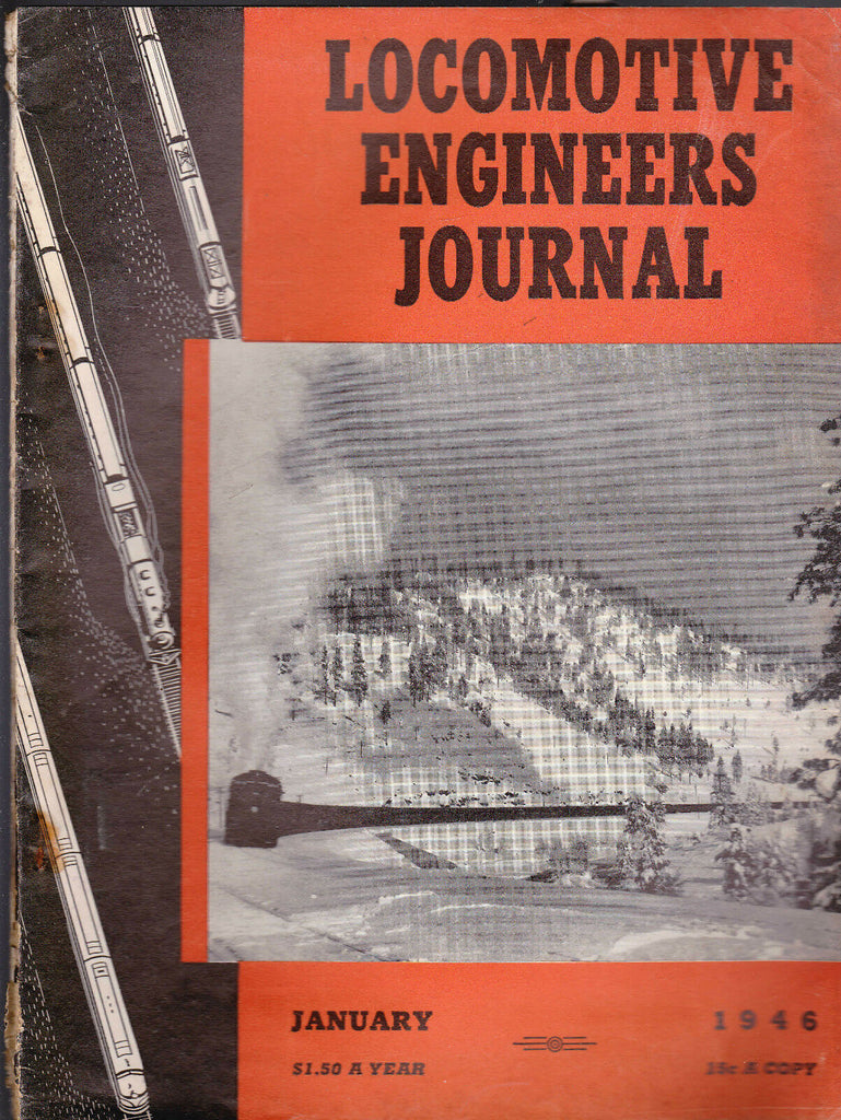 Locomotive Engineers Journal Combat Railroaders Labor Act January 1946