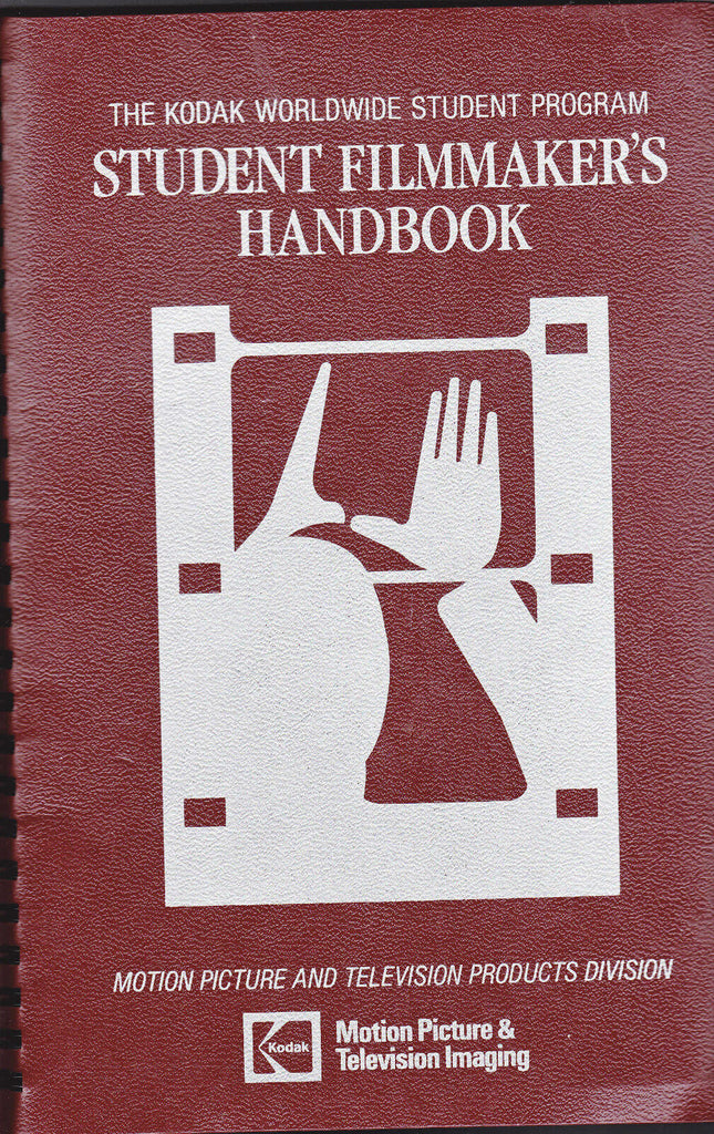 Kodak Student Filmmaker's Handbook Worldwide Student Program 1995