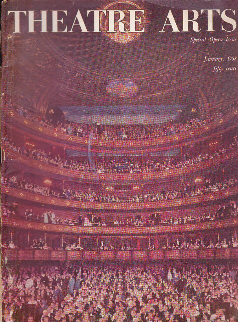 Theatre Arts Magazine Annual Opera Issue January 1958