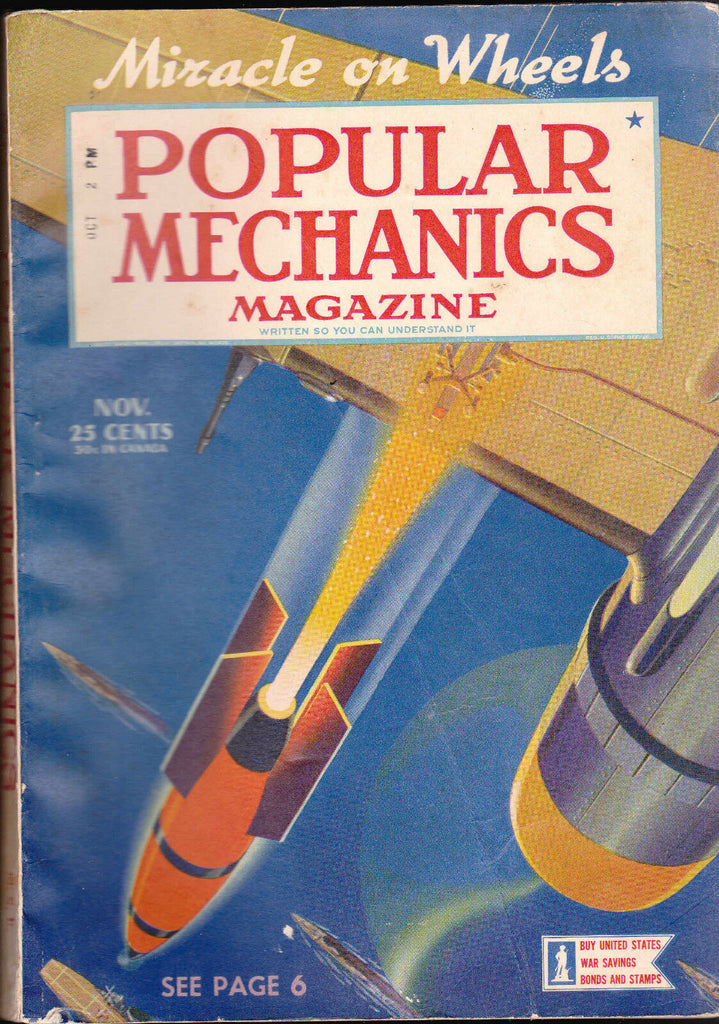Popular Mechanics Magazine November 1942 Mountain Railroading