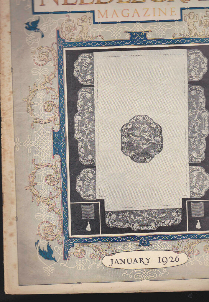 Needlecraft magazine January 1926  designs
