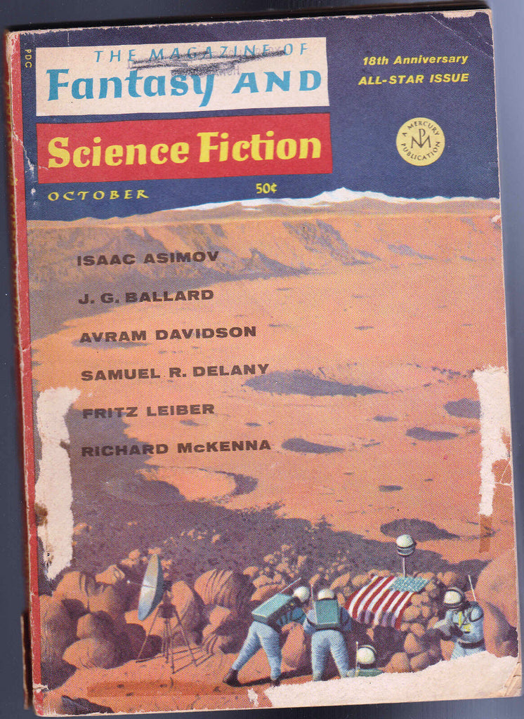 The Magazine of Fantasy & Science Fiction October 1967 Fritz Leiber Isaac Asimov