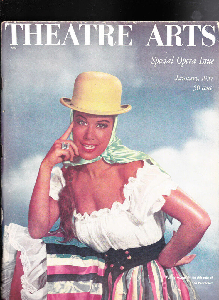 Theatre Arts Magazine Patrice Munsel La Perichole Opera Issue January 1957