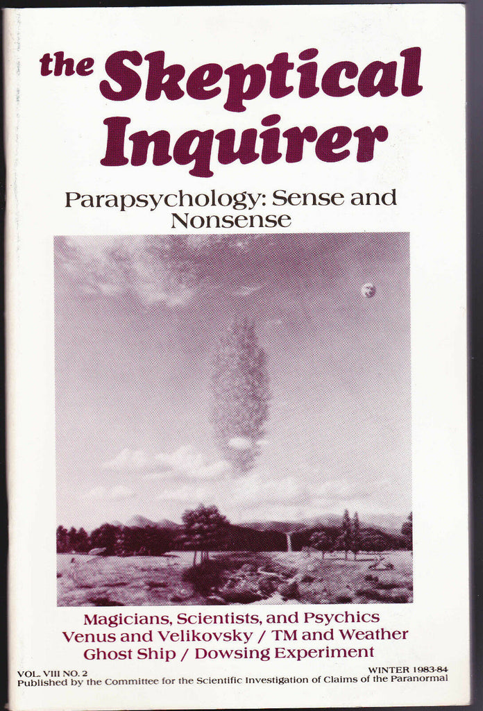 The Skeptical Inquirer Winter 1983 Parapsychology Venus & Velikovsky