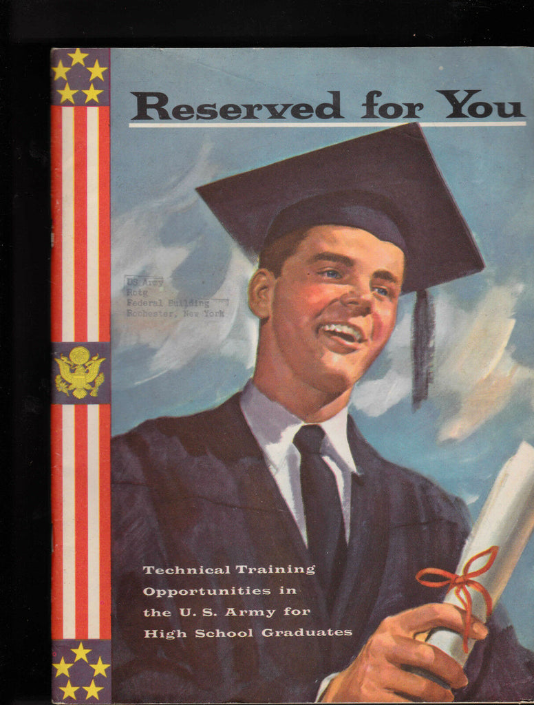 US Army 1950s Reserved for You Booklet Technical Training for Graduates