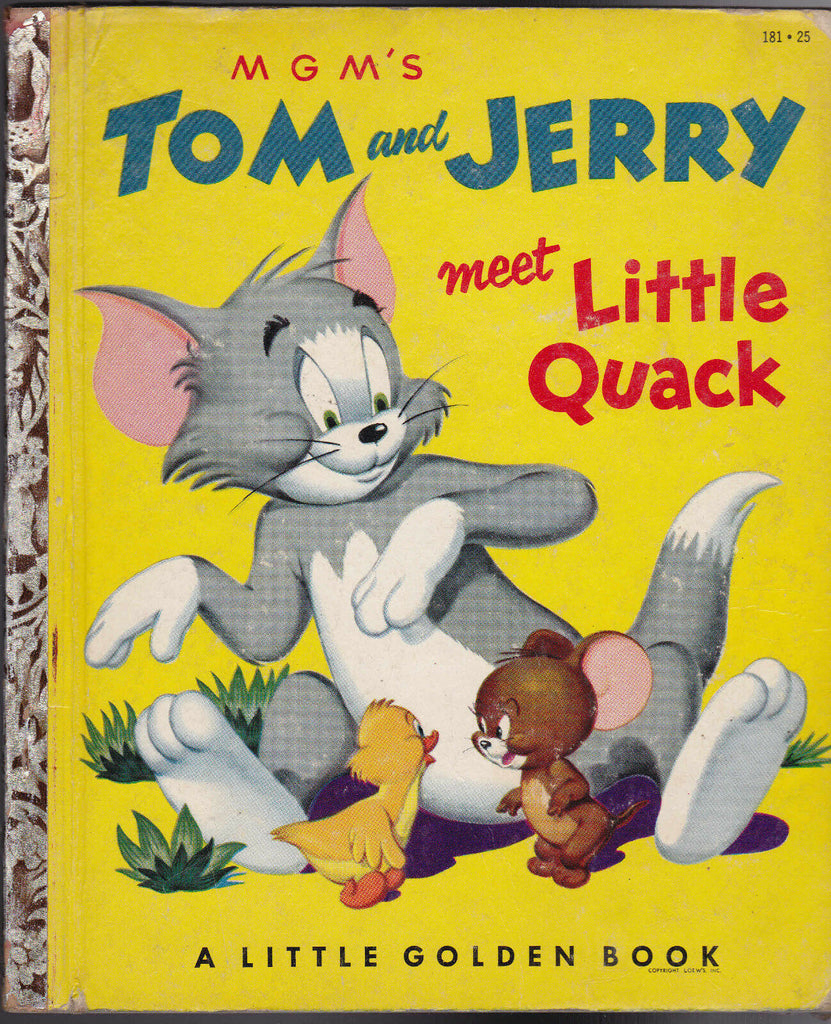 Tom and Jerry Meet Little Quack Little Golden Book 1st print