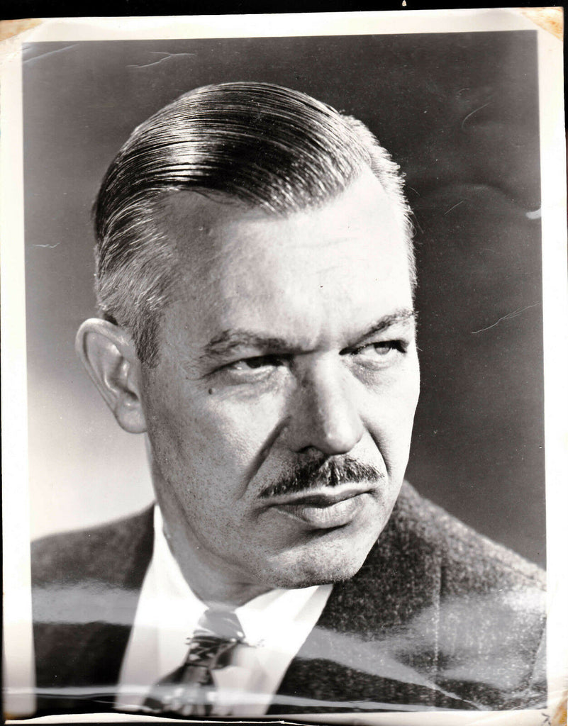 Morgan Beatty NBC Overseas War Correspondent  8x10 B/W Photo Still