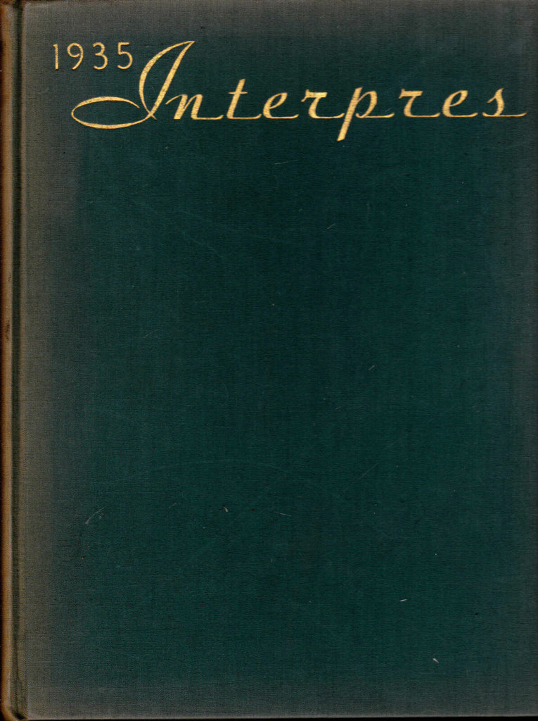 University of Rochester Yearbook 1935 The Interpres U of R