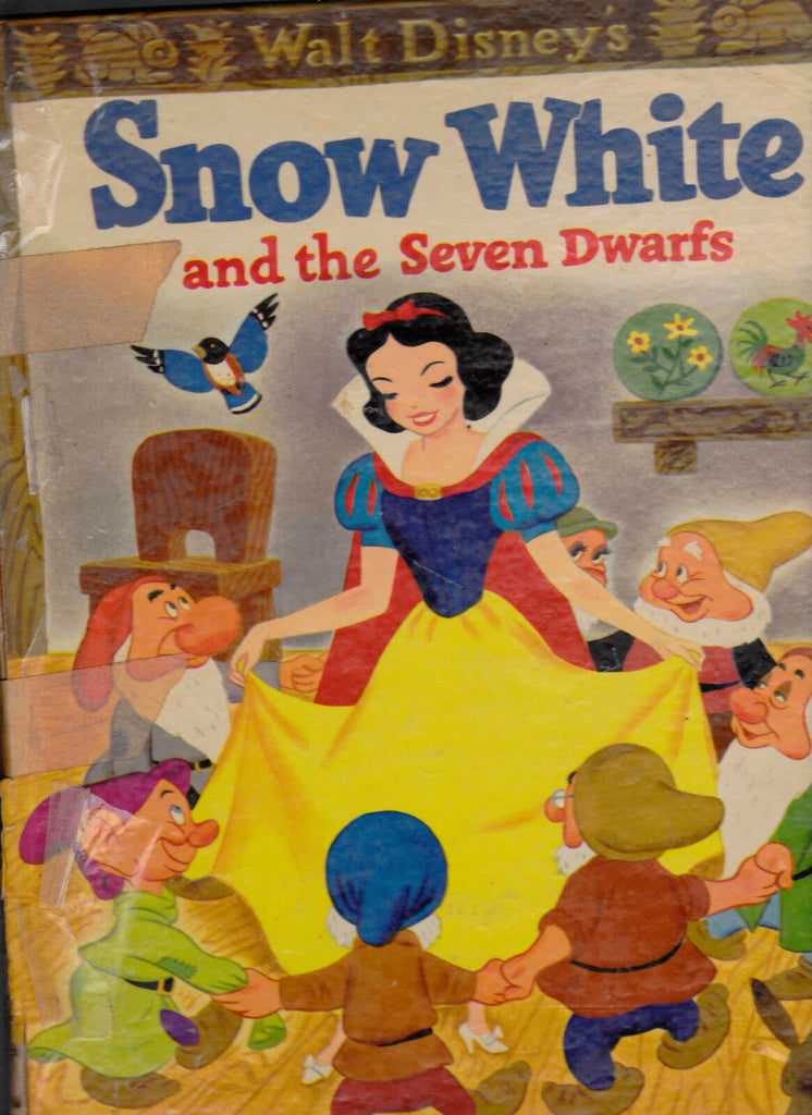 Walt Disney's Snow White & the Seven Dwarfs Big Golden Book 1952