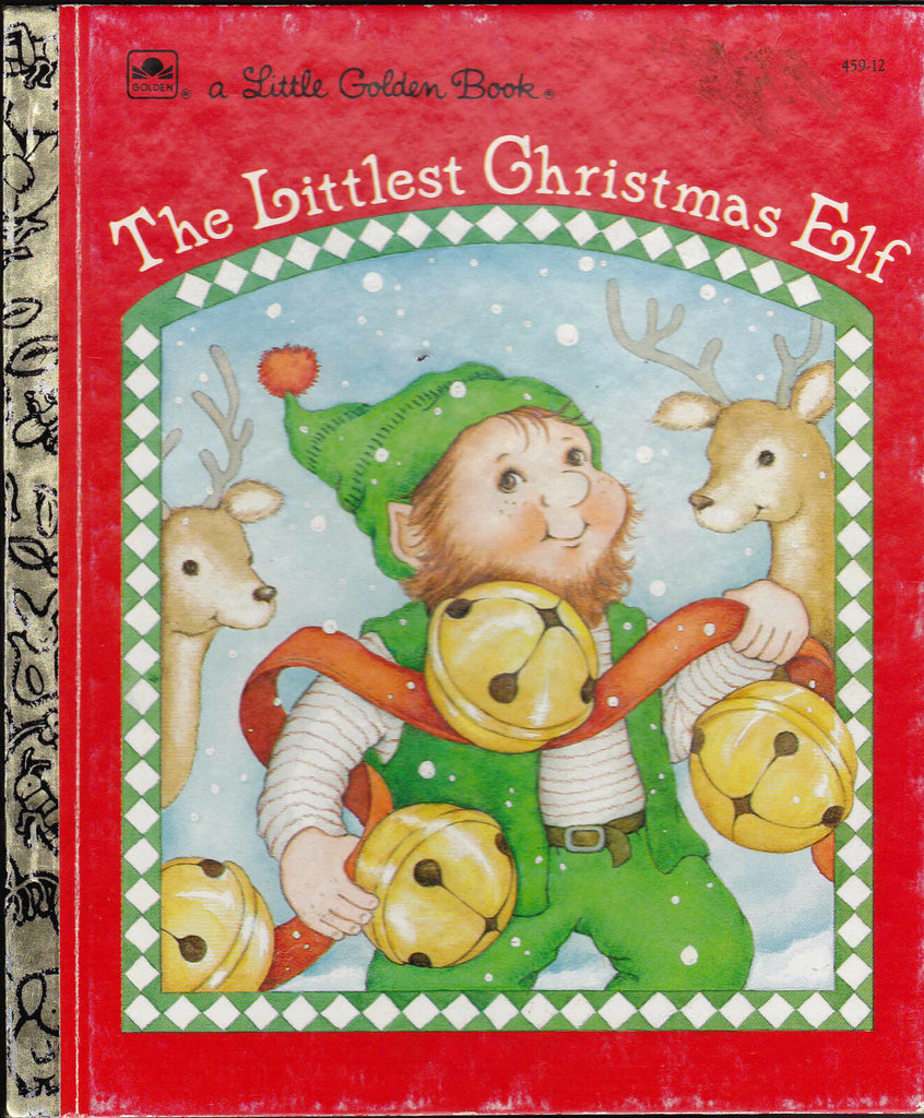 The Littlest Christmas Elf Little Golden Book Nancy Buss Terri Super