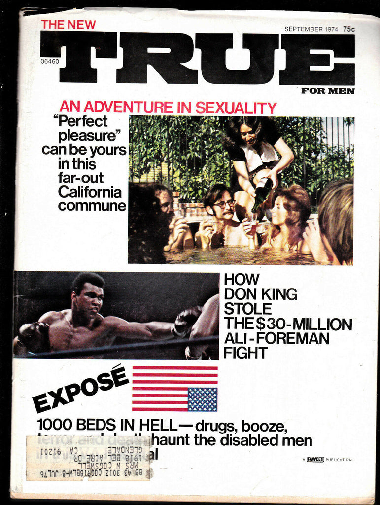 True Magazine Don King Ali Foreman Fight Bronx VA Hospital September 1974