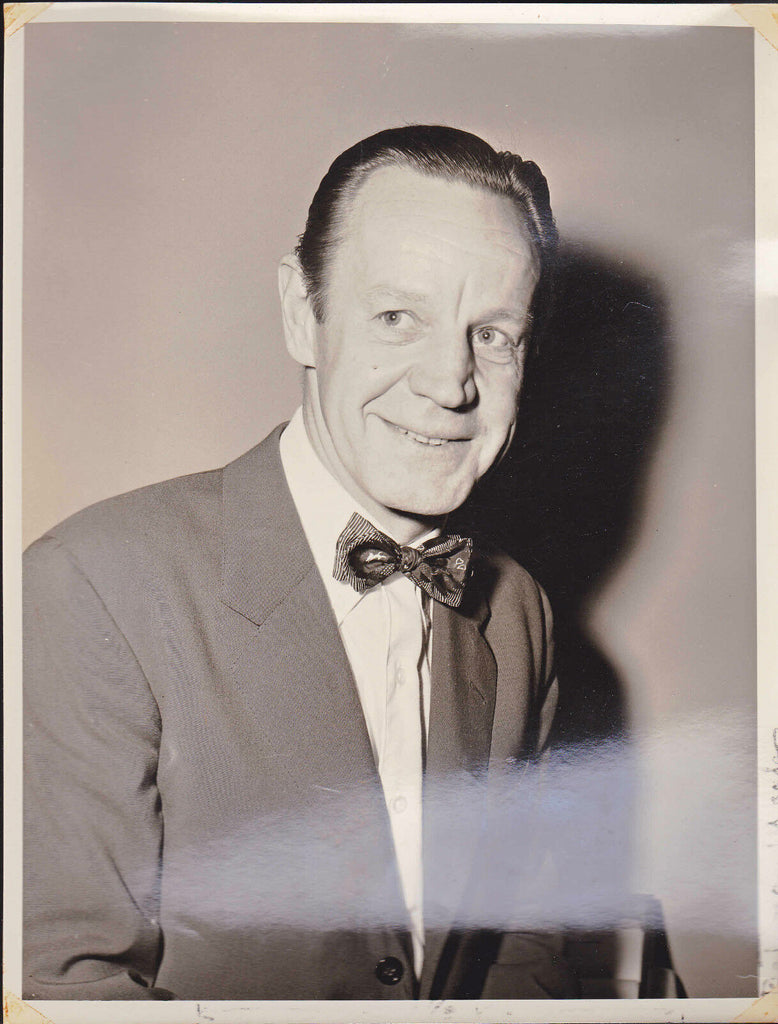 Leif Eid NBC Journalist 7x9 B/W Photo Still