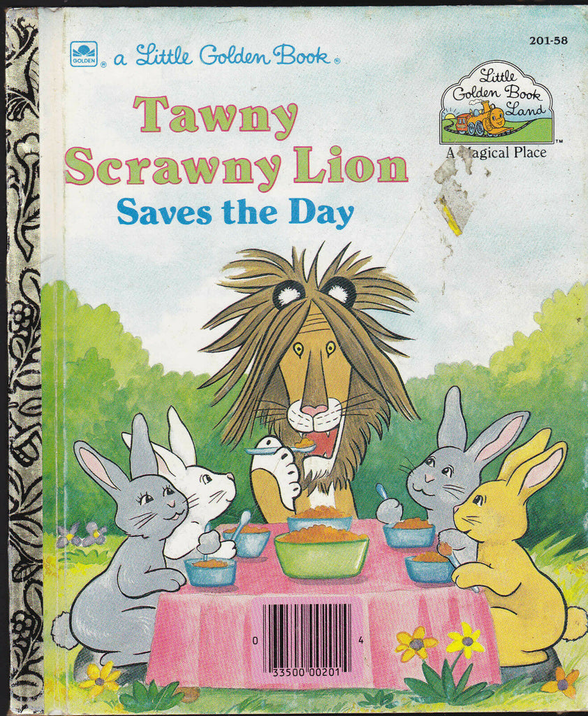 Tawny Scrawny Lion Saves the Day Little Golden Book Art & Kim Ellis