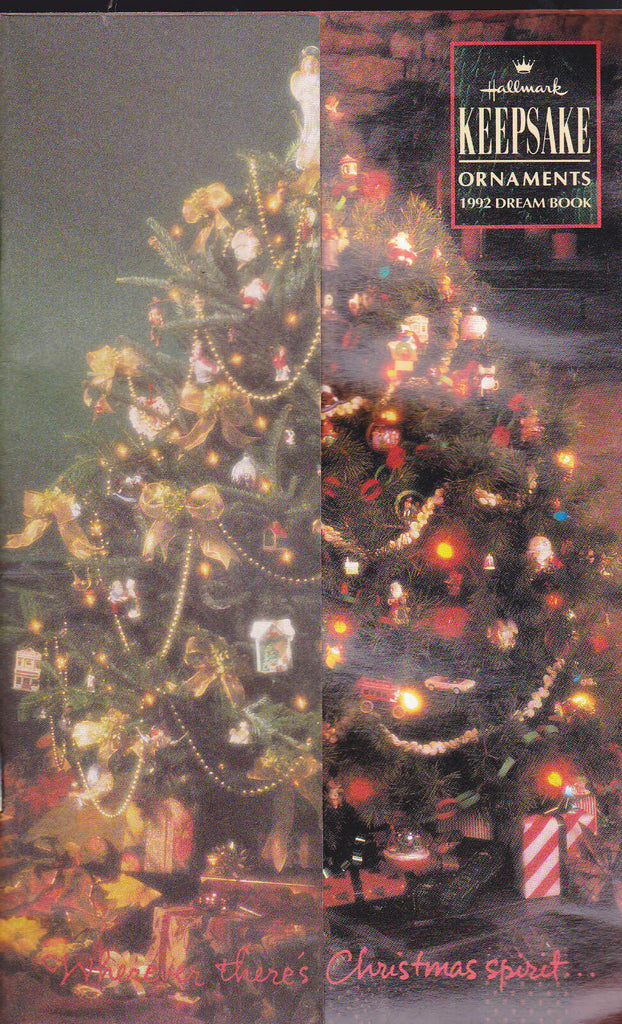 Hallmark Keepsake Ornaments 1992 Dream Book Catalog- Great reference 44 pp