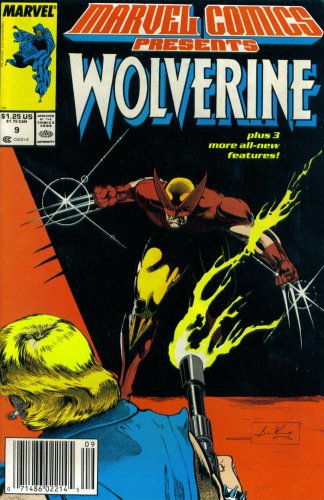 Marvel Comics Presents #9 : Wolverine, Man-Thing, Cloak, & El Aguila (Marvel Comic Book 1988)