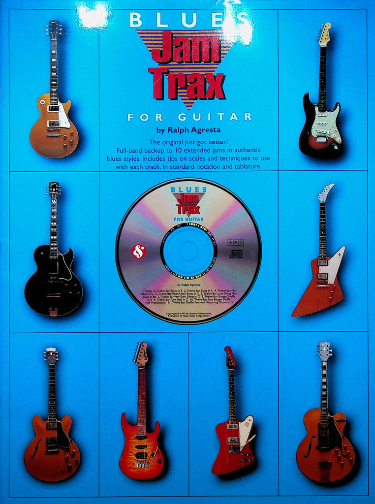Blues Jam Trax For Guitar by Ralph Agresta