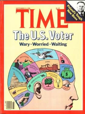 Time Magazine September 15 1980 The U. S. Voter Wary Worried Waiting * Poland's Tough New Boss