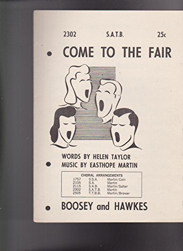 Come to the Fair (Two-part song)