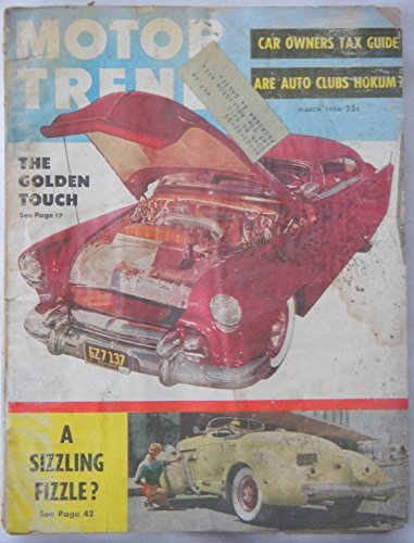 1954 March Motor Trend Magazine