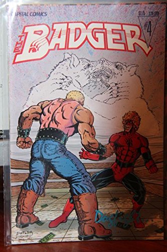 The Badger #4 - Capital Comics 1984