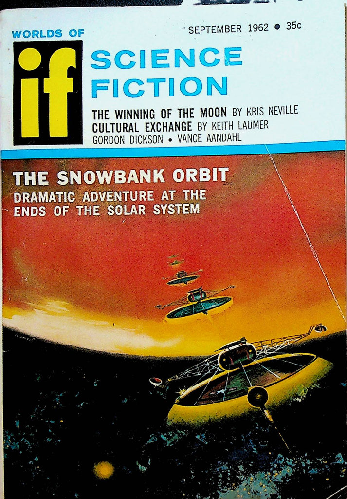 Worlds of If Science Fiction Magazine September 1962
