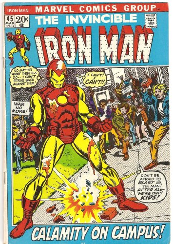 Iron Man #45 (Beneath The Armor, Beats A Heart!)