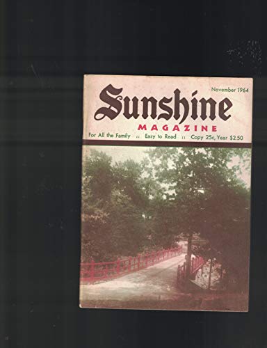 Sunshine Magazine November 1964