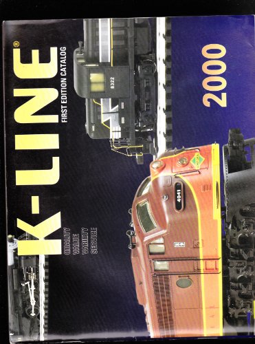 K-Line Train Catalog 2000 First Edition