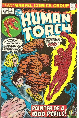 The Human Torch #8 ("The Painter Of A Thousand Perils!")