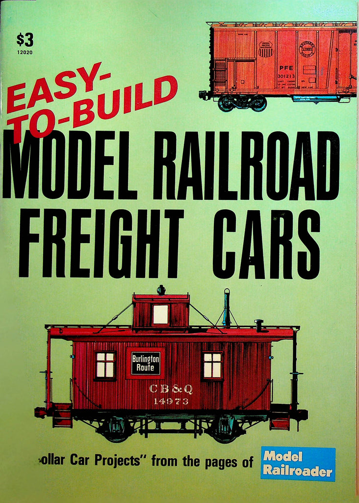 Easy to Build Model Railroad Freight Cars