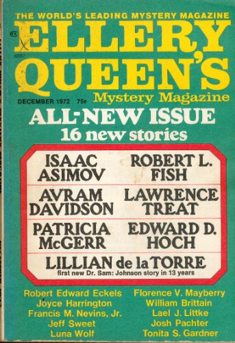 Ellery Queen's Mystery Magazine December 1972 (Dec.)