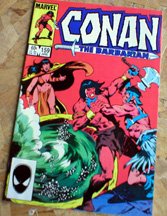 Conan the Barbarian Comic Book - "Cauldron of the Doomed" - Vol 1 No 159 - June 1984