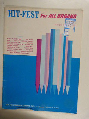 HIT FEST for all organs arr. Mark Laub