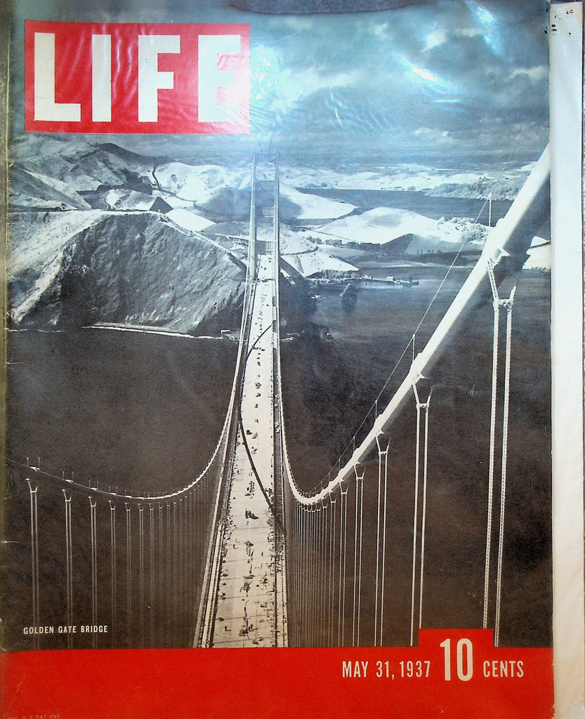 Life Magazine May 31 1937 Golden Gate Bridge