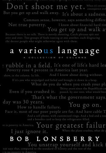 A Various Language: A Collection of Columns