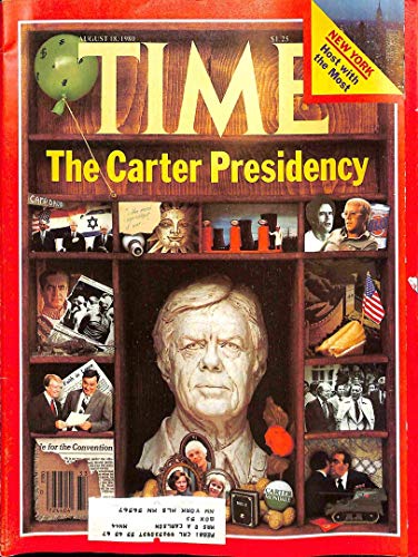 Time Magazine August 18 1980 The Carter Presidency * New York Host with the Most