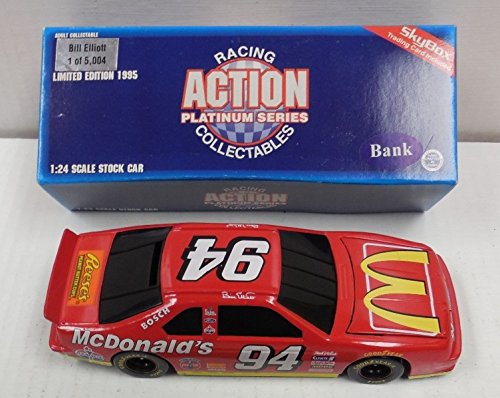 Bill Elliott, Action racing Collectables,RCCA, Platinum Series,1:24 Scale Bank