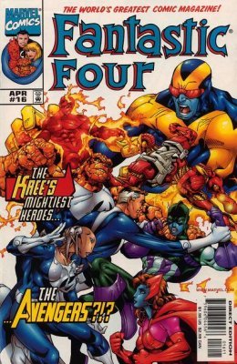 Fantastic Four #16 "Kree Avengers Appearance"