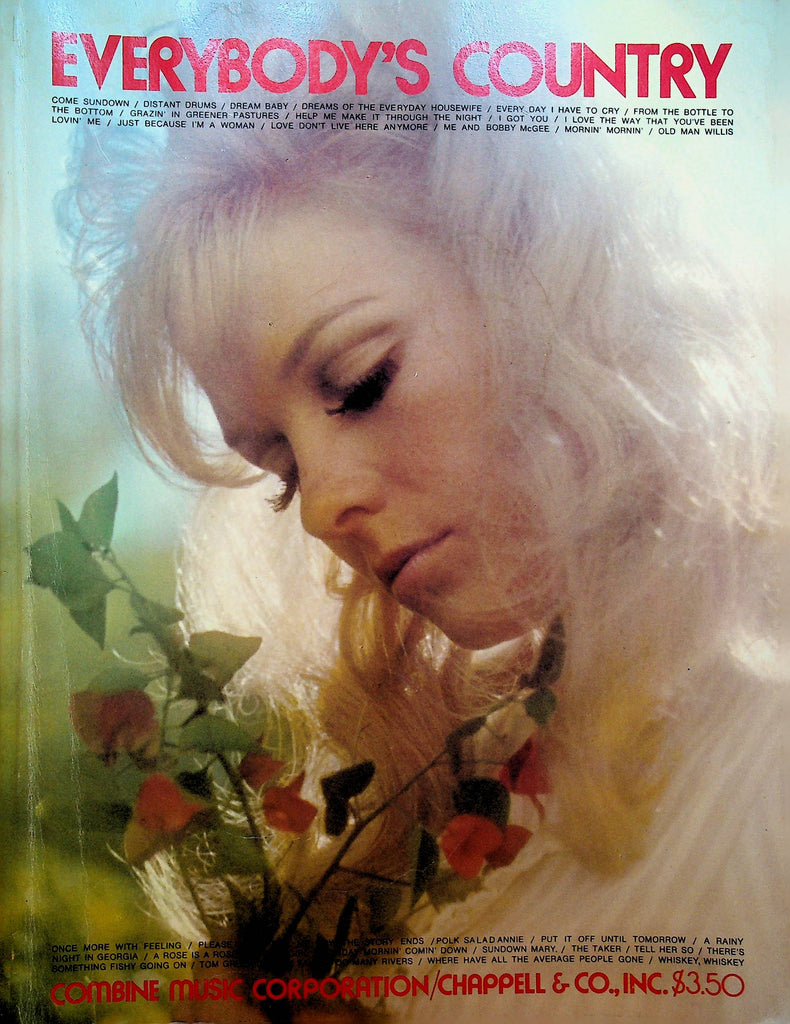 Everybody's Country Song Book Chappell & Co 31 Songs