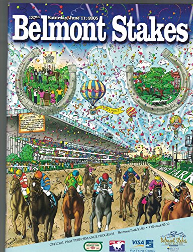 Belmont Stakes 137 Program June 11 2005
