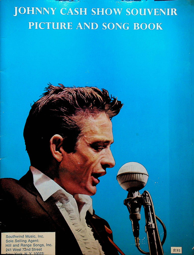 Johnny Cash Show Souvenir Picture & Song Book 1966