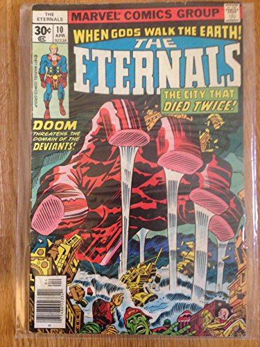 MARVEL COMICS GROUP THE ETERNALS NO. 10