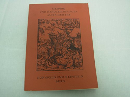 GRAPHIK UND HANDZEICHNUNGEN ALTER MEISTER. Auktion 117, 1966.