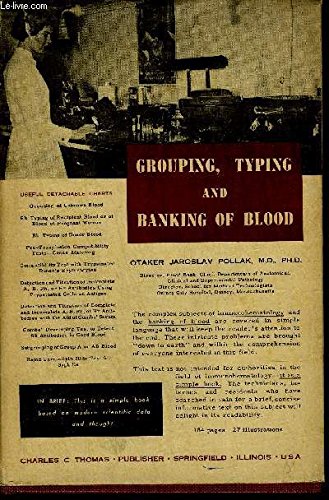 Grouping, Typing and Banking of Blood
