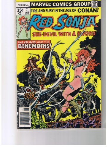 Red Sonja #7 The Blade And The Behemoths