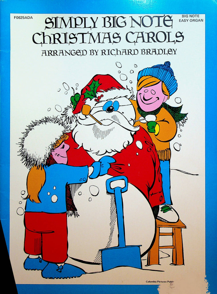 Simply Big Note Christmas Carols Richard Bradley